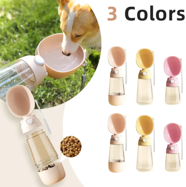 Pawzella Travel Water Bottle for Dogs & Cats