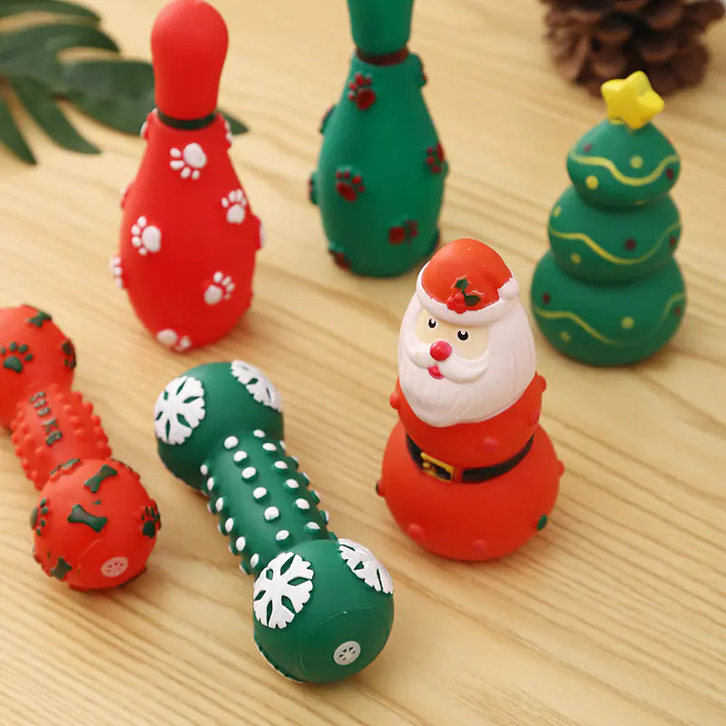 Festive Fido Chew Toys