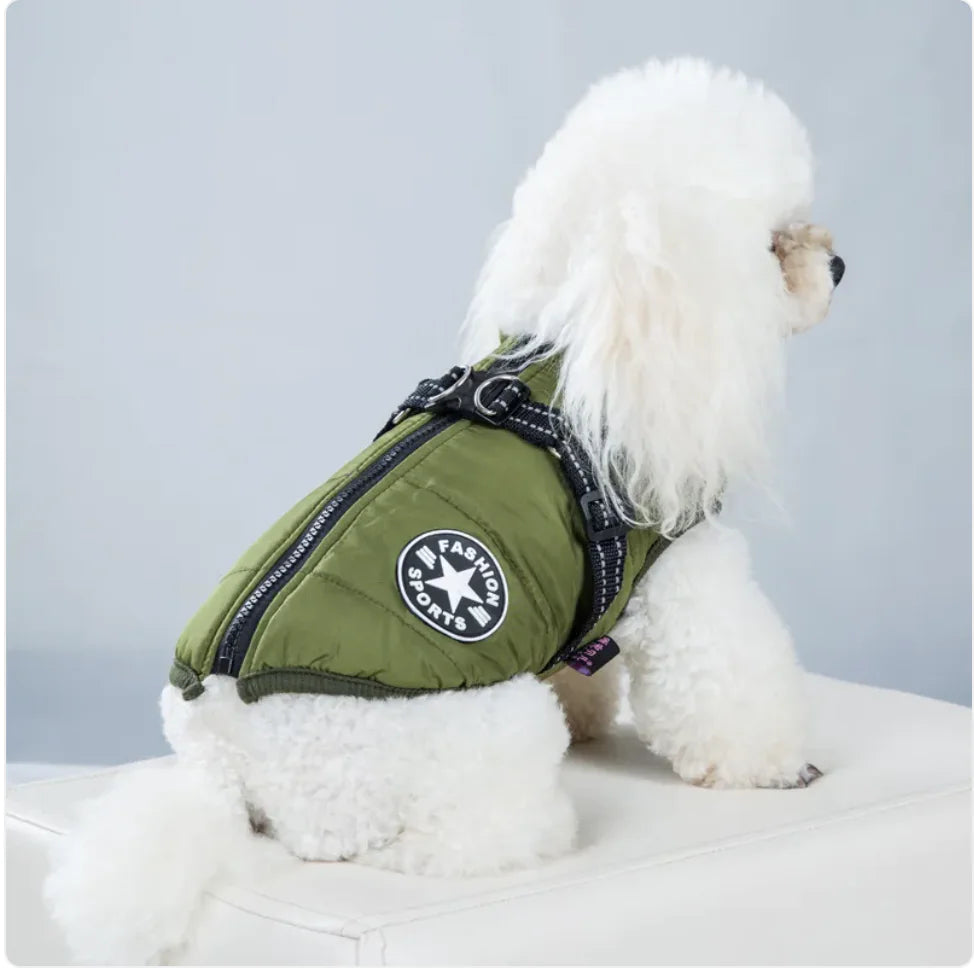 Cushioned Winter Pet Vest