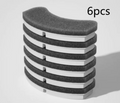PawZella SlurpStation™ Replacement Filters — 6 Pack