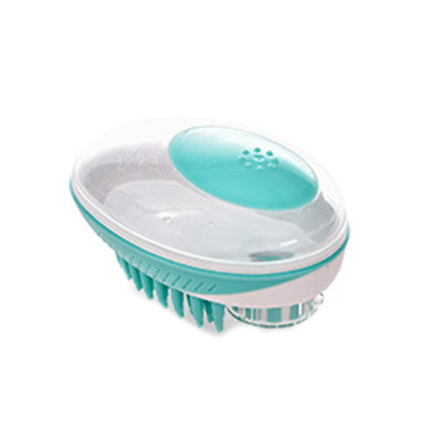 Pawzella 2-in-1 Pet Bath & Grooming Brush for Dogs & Cats