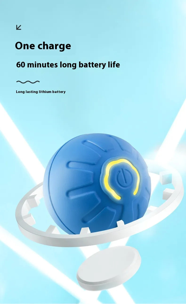 PawZella Smart Interactive Rolling & Jumping Ball