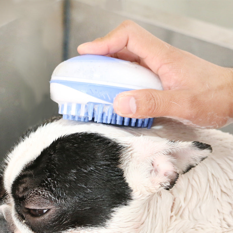 Pawzella 2-in-1 Pet Bath & Grooming Brush for Dogs & Cats