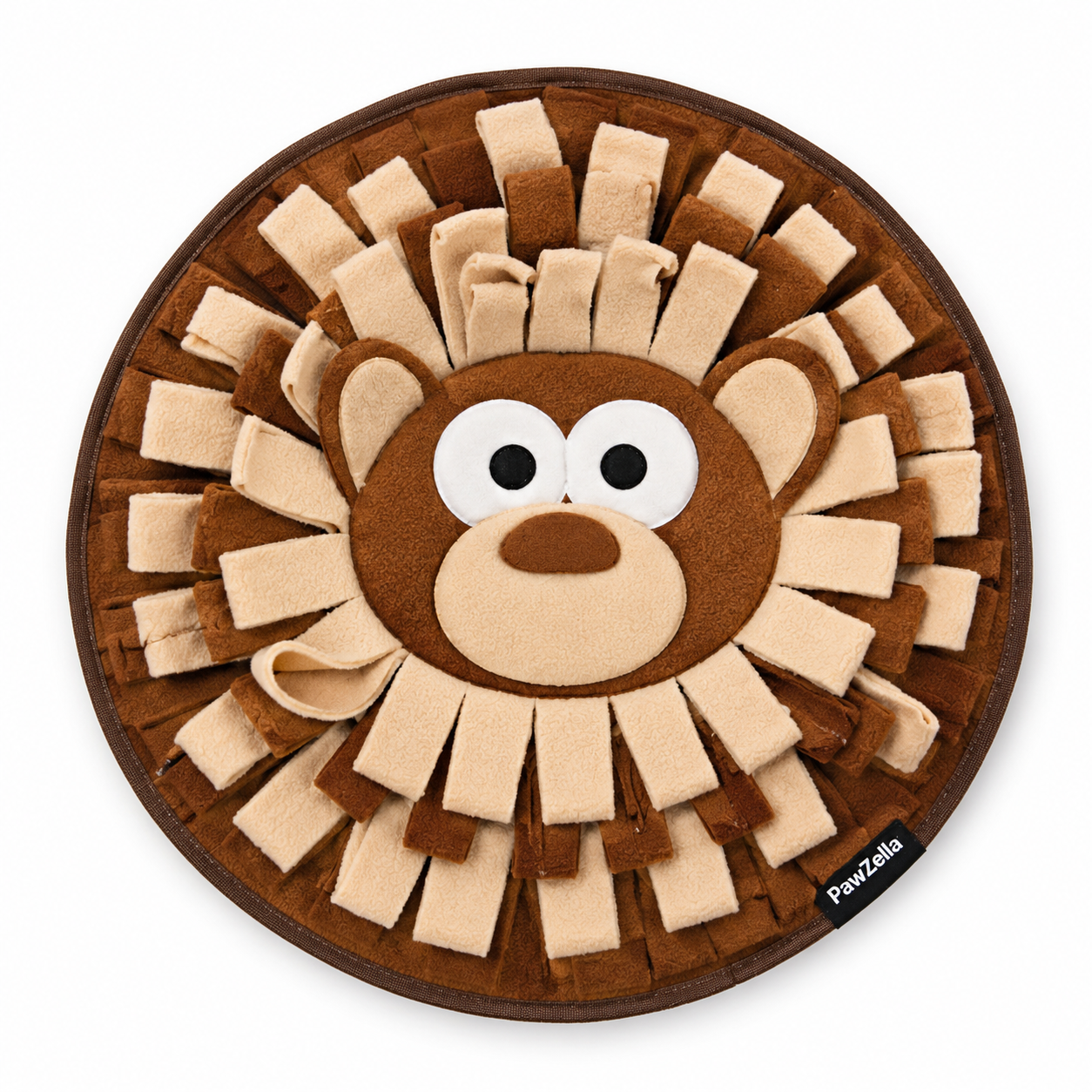 PawZella SniffScape Lion Snuffle Mat for Dogs & Cats