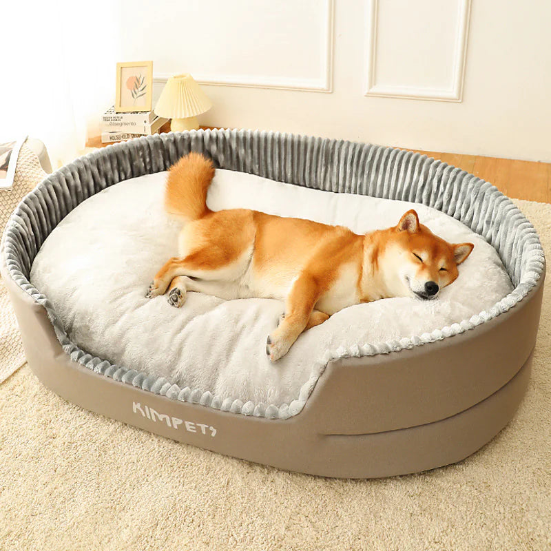 Comfy Pet Bed with Easy-Clean Cover