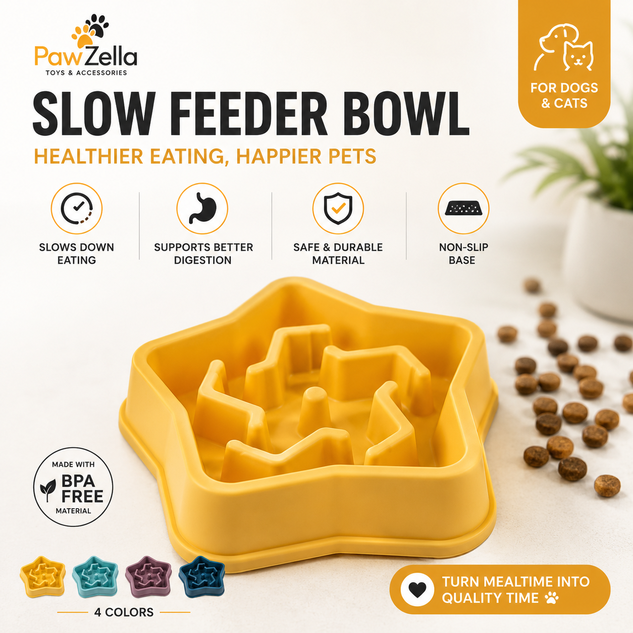 Pawzella Maze Slow Feeder Bowl