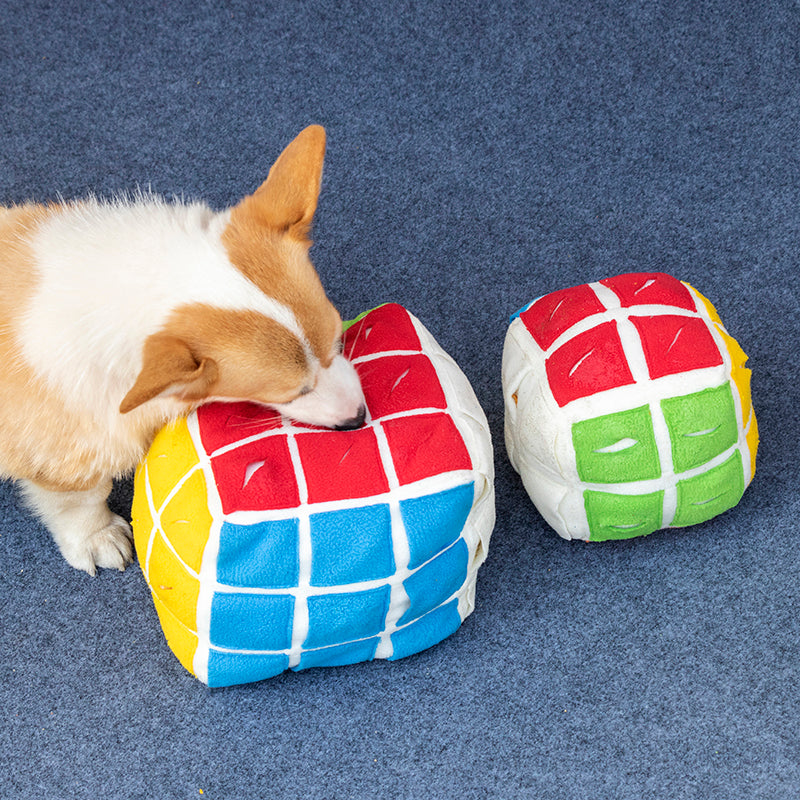 PawZella Interactive Snuffle Puzzle Cube