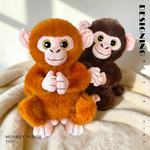 Buddha Hand Monkey Plush Toy