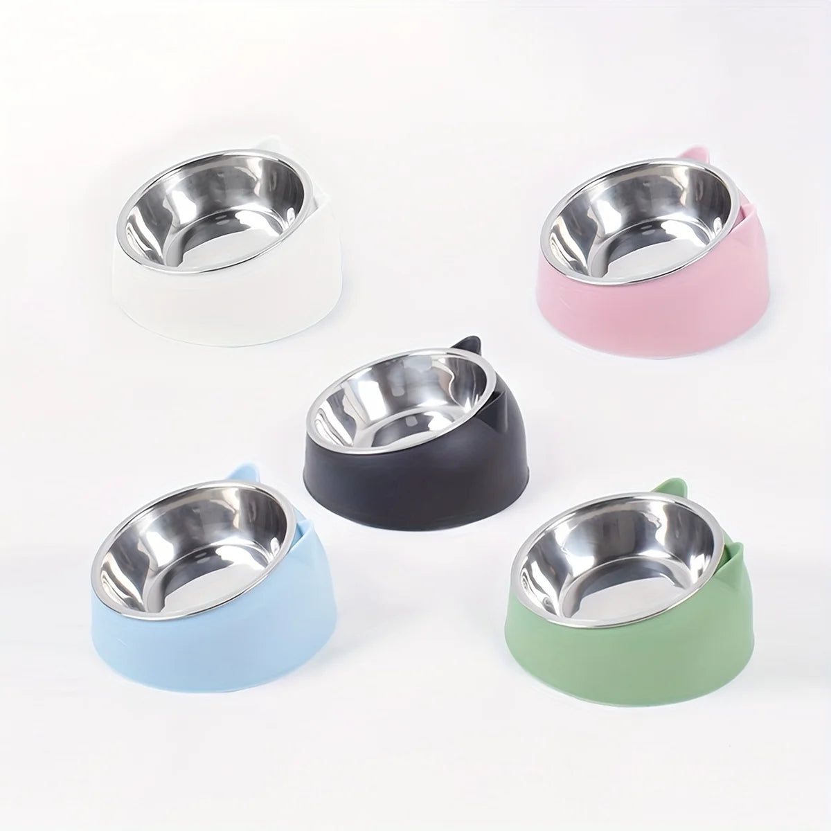 Pawzella Stainless Steel Cat Bowl