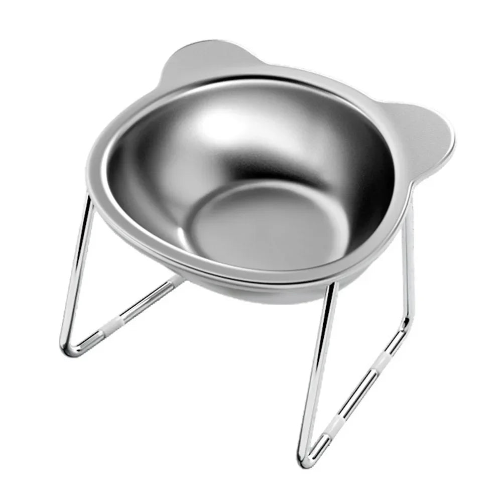 P‌awzella 304 Stainless Steel Cat Bowl