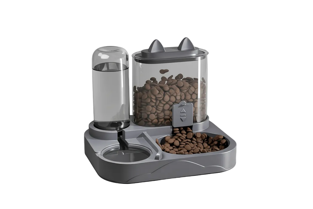 Pawzella 2-in-1 Large Automatic Cat Feeder & Waterer
