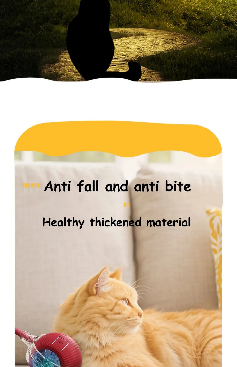 Pawzella Cat Interactive Ball