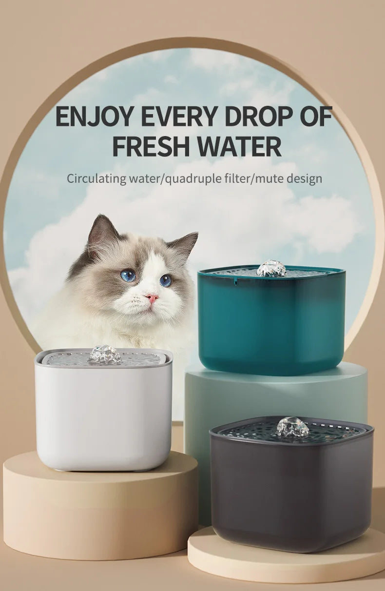 Pawzella Cat Water Fountain