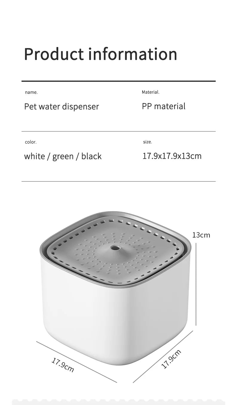 Pawzella Cat Water Fountain