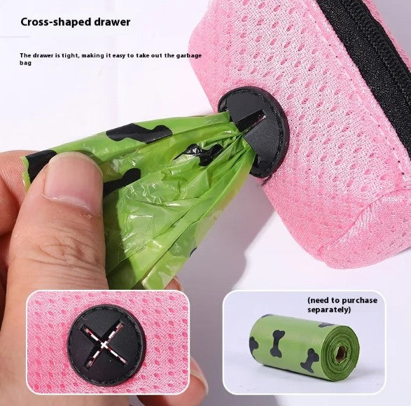 Pawzella Poop-Pouch™ – Portable Waste Bag Dispenser 🐾