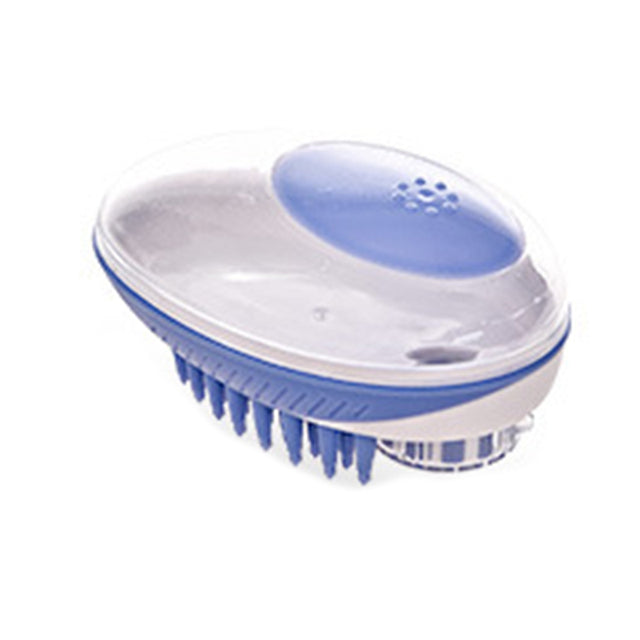 Pawzella 2-in-1 Pet Bath & Grooming Brush for Dogs & Cats