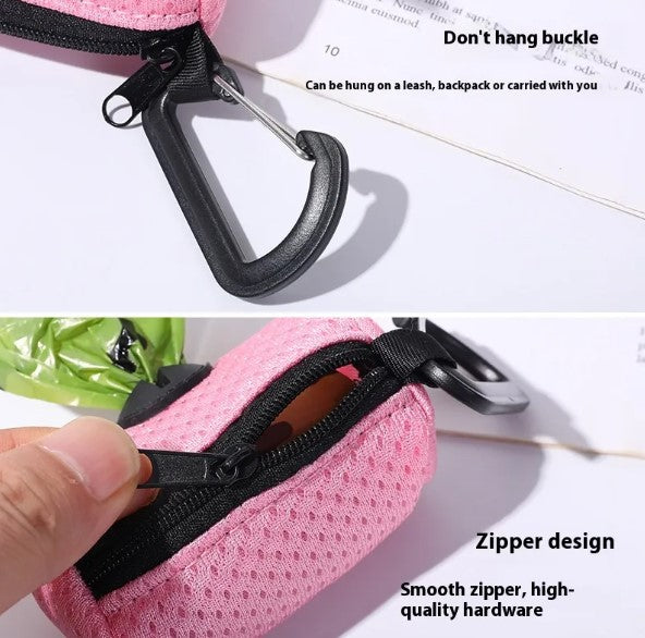 Pawzella Poop-Pouch™ – Portable Waste Bag Dispenser 🐾