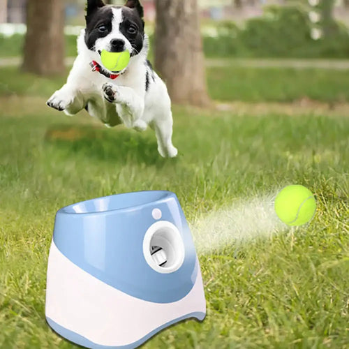 PawZella FetchFly™ — Automatic Dog Ball Launcher