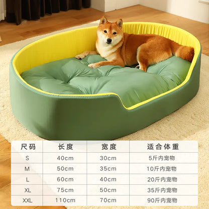 Comfy Pet Bed with Easy-Clean Cover