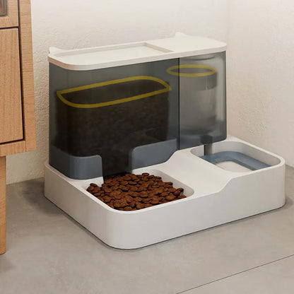 Automatic Cat Feeder and Water Dispenser for Pets