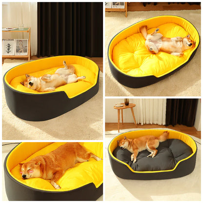 Comfy Pet Bed with Easy-Clean Cover