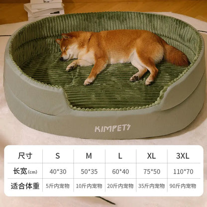 Comfy Pet Bed with Easy-Clean Cover